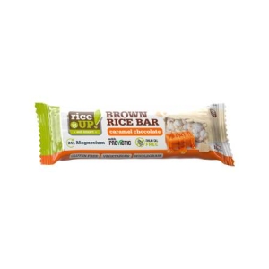 RICE UP BROWN RICE BAR CARAMEL CHOCOLATE 18G