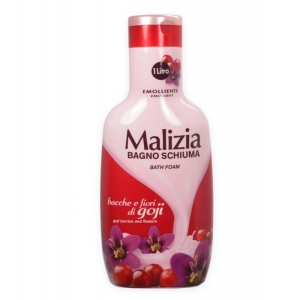 MALIZIA BATH FOAM GOJI BERRIES 1LTR