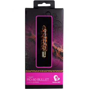 ROCKS OFF BULLET I LUV IT LEOPARD