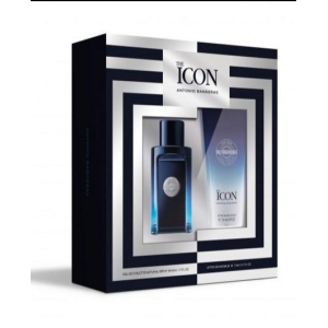 ANTONIO BANDERAS THE ICON GIFT SET EAU DE TOILETTE 50ML + AFTER SHAVE 75ML
