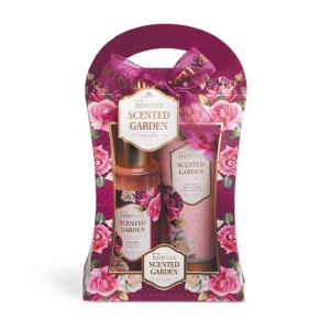 IDC INSTITUTE 40361 SCENTED GARDEN GIFT BOX GIFT PACK X 2 PCS