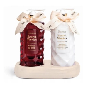 IDC INSTITUTE 88204 SECRET STORIES CERAMIC TRAY GIFT PACK X 2 PCS