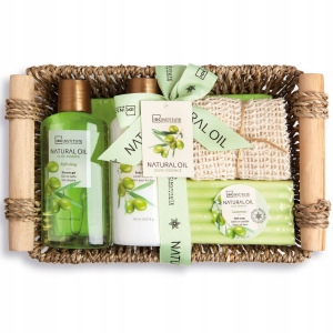 IDC INSTITUTE 88218 NATURAL OIL SISAL BASKET GIFT PACK X 4 PCS