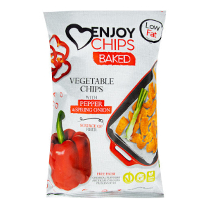 ENJOY CHIPS BAKED PEPPER AND SONION 40G