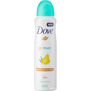 DOVE GO FRESH PEAR AND ALOE DEODORANT SPRAY 150ML