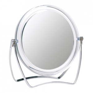 CASUELLE METAL MAKE UP MIRROR WITH STAND