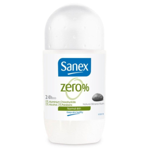 SANEX ZERO% NORMAL SKIN ROLL ON 50ML