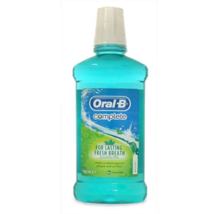 ORAL B COMPLETE MOUTHWASH 500ML