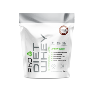 PHD DIET WHEY SHAKE BELGIAN CHOCOLATE 2KGS