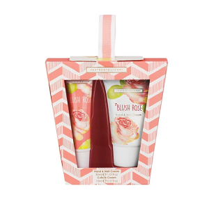 HEATHCOTE & IVORY FG3962 BLUSH ROSE HAND & NAIL CREAM SET