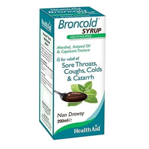 HEALTH AID BRONCOLD SYRUP 200ML