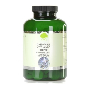 G & G CHEWABLE VITAMIN C 300MG X100 TABLETS