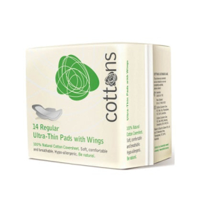 COTTONS ULTRA THIN REGULAR WITH WINGS X14