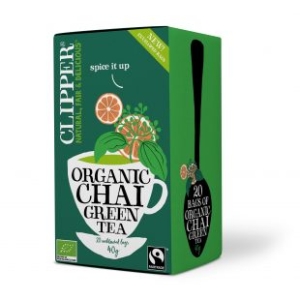 CLIPPER GREEN CHAI TEA X 20 BAGS