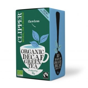 CLIPPER DECAFINATED GREEN TEA X 20 BAGS