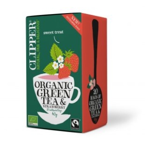 CLIPPER GREEN TEA STRAWBERRY