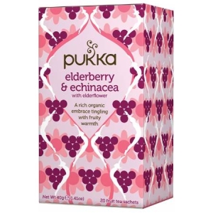 PUKKA TEA SACHET ELDERBERRY & ECHINACEA