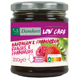 DAMHERT RASBERRY & STRAWBERRY JAM 210G
