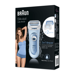 BRAUN SILK EPIL 3 LADY SHAVER WET & DRY LS5-160