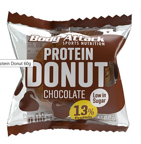 BODY ATTACK PROTEIN DONUT CHOCOLATE 60G