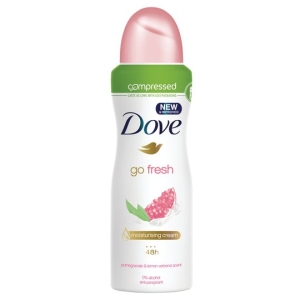 DOVE GO FRESH COMPRESSED POMEGRANTE 125ML
