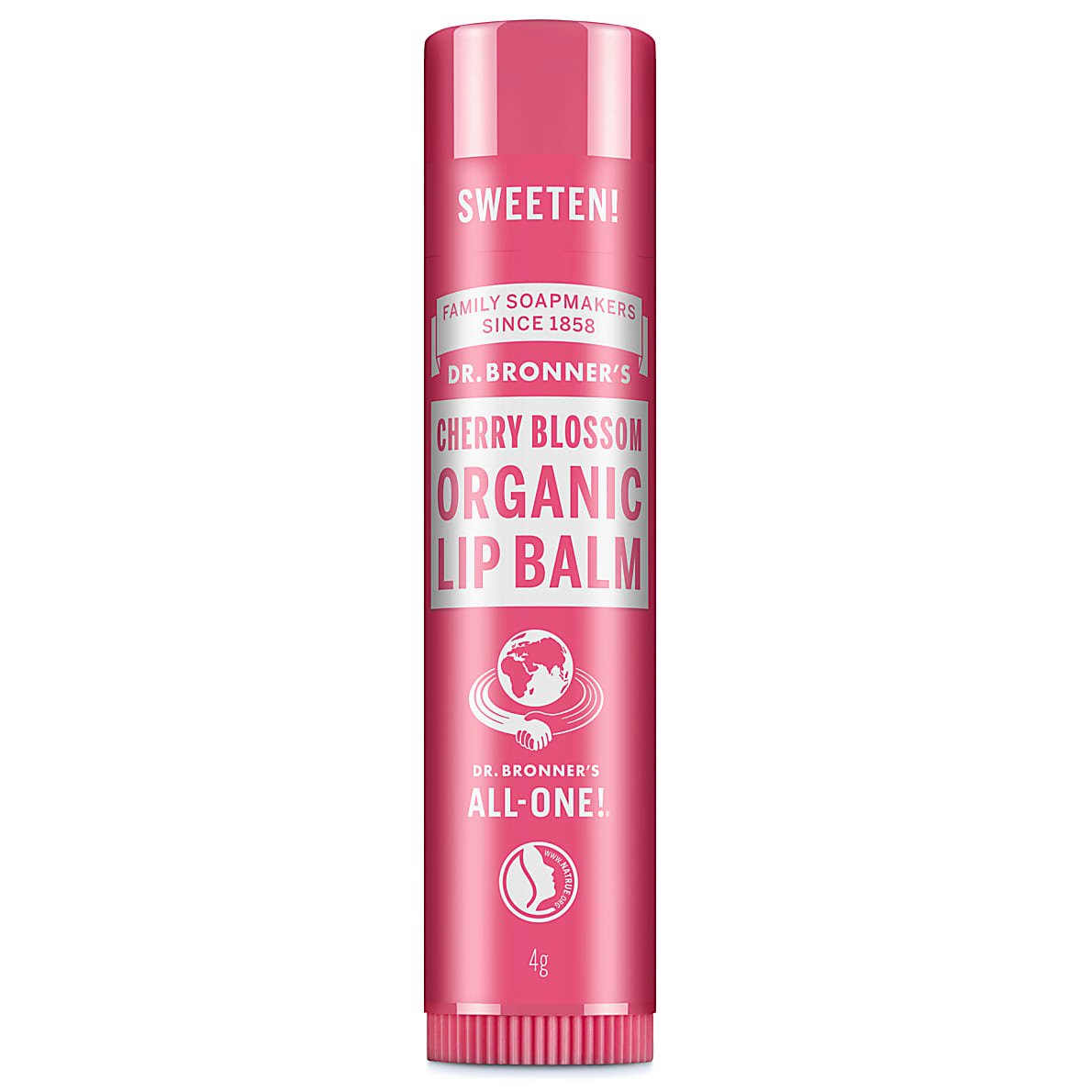 DR BRONNER'S CHERRY BLOSSOM LIP BALM 4G