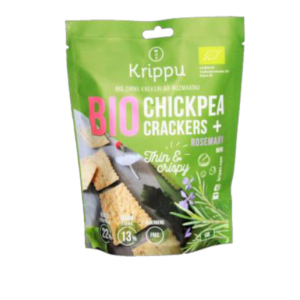KRIPPU BIO CHICKPEA CRACKERS 50G