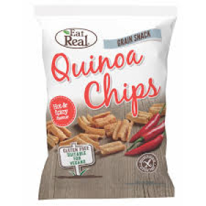 EAT REAL QUNOA CHIPS HOT & SPICY