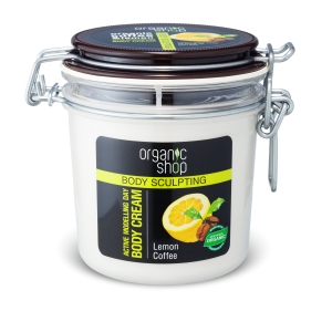 EUROBIO ORGANIC SHOP 2257E MODELLING DAY CREAM LEMON COFFEE 350ML