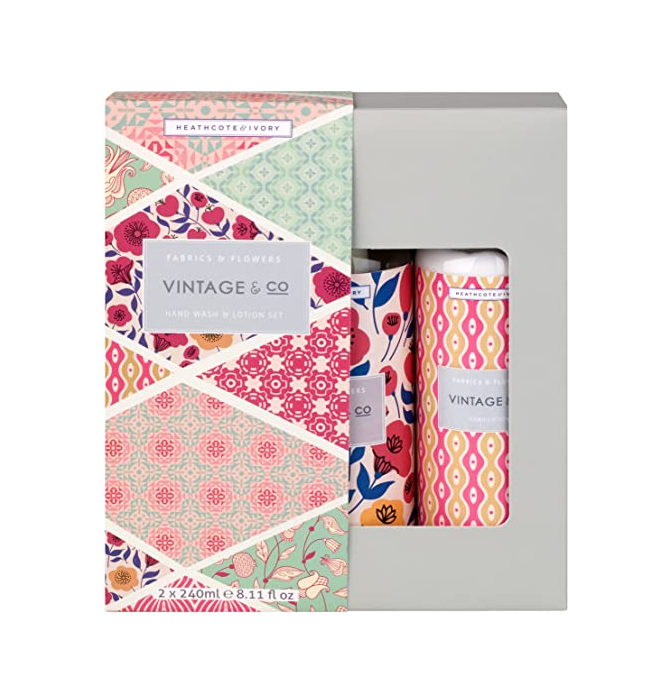 HEATHCOTE & IVORY FG1843 VINTAGE FABRICS HAND WASH & LOTION