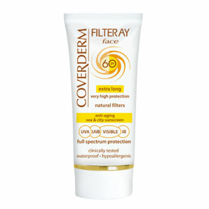 COVERDERM FILTERAY FACE TINTED CREAM SPF60