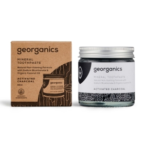GEORGANICS MINERAL TOOTHPASTE CHARCOAL 60ML