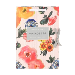 HEATHCOTE & IVORY VINTAGE PATTERNS DRAWER LINERS
