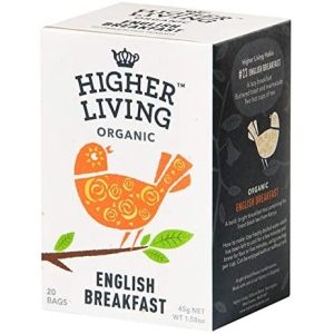 HIGHER LIVING ENGLISH BREAKFAST TEA X 20 BAGS