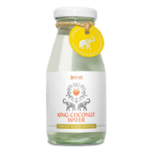JEEVA KING COCONUT WATER GINGER & LEMONGRASS