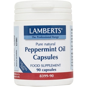LAMBERTS PEPPERMINT OIL CAPSULES 100MG
