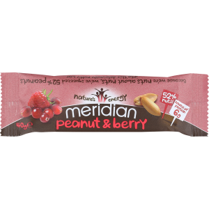 NATURES ENERGY PEANUT & BERRY BAR