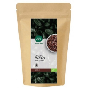 GOOD EARTH CACAO NIBS RAW 200G