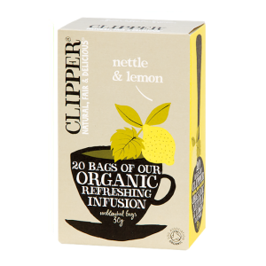 CLIPPER NETTLE & LEMON TEA X 20