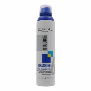 LOREAL FIX AND SHINE STRONG HAIR SPRAY 250ML