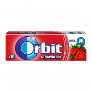 ORBIT SUGAR FREE STRAWBERRY CHEWING GUM