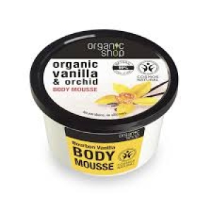 ORGANIC SHOP 2486E MOISTURIZING BODY MOUSSE VANILLA, 250 ML