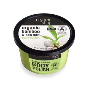 EUROBIO ORGANIC SHOP 2523E TROPICAL BAMBOO BODY POLISH 250ML