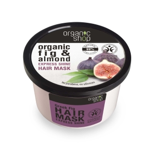 ORGANIC SHOP 2448E VOLUMIZING HAIR MASK FOR OILY HAIR FIG AND ROSEHIP 250ML