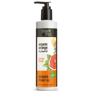 EUROBIO ORGANIC SHOP 1625E SHOWER FOAMY OIL CITRUS FRESH 280ML