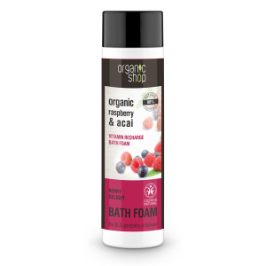 EUROBIO ORGANIC SHOP 1717E VITAMIN RECHARGE BATH FOAM BERRY DELIGHT 500ML