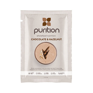 PURITION VEGAN CHOCOLATE & HAZELNUT SACHET 40G