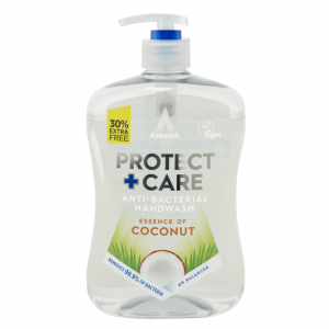 ASTONISH PROTECT & CARE ANIT-BACTERIAL HAND WASH COCONUT 650ML