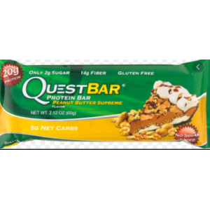 QUEST BAR PEANUT BUTTER SUPREME
