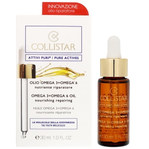 COLLISTAR OMEGA 3+OMEGA 6 NOURISHING REPAIRING OIL 30ML